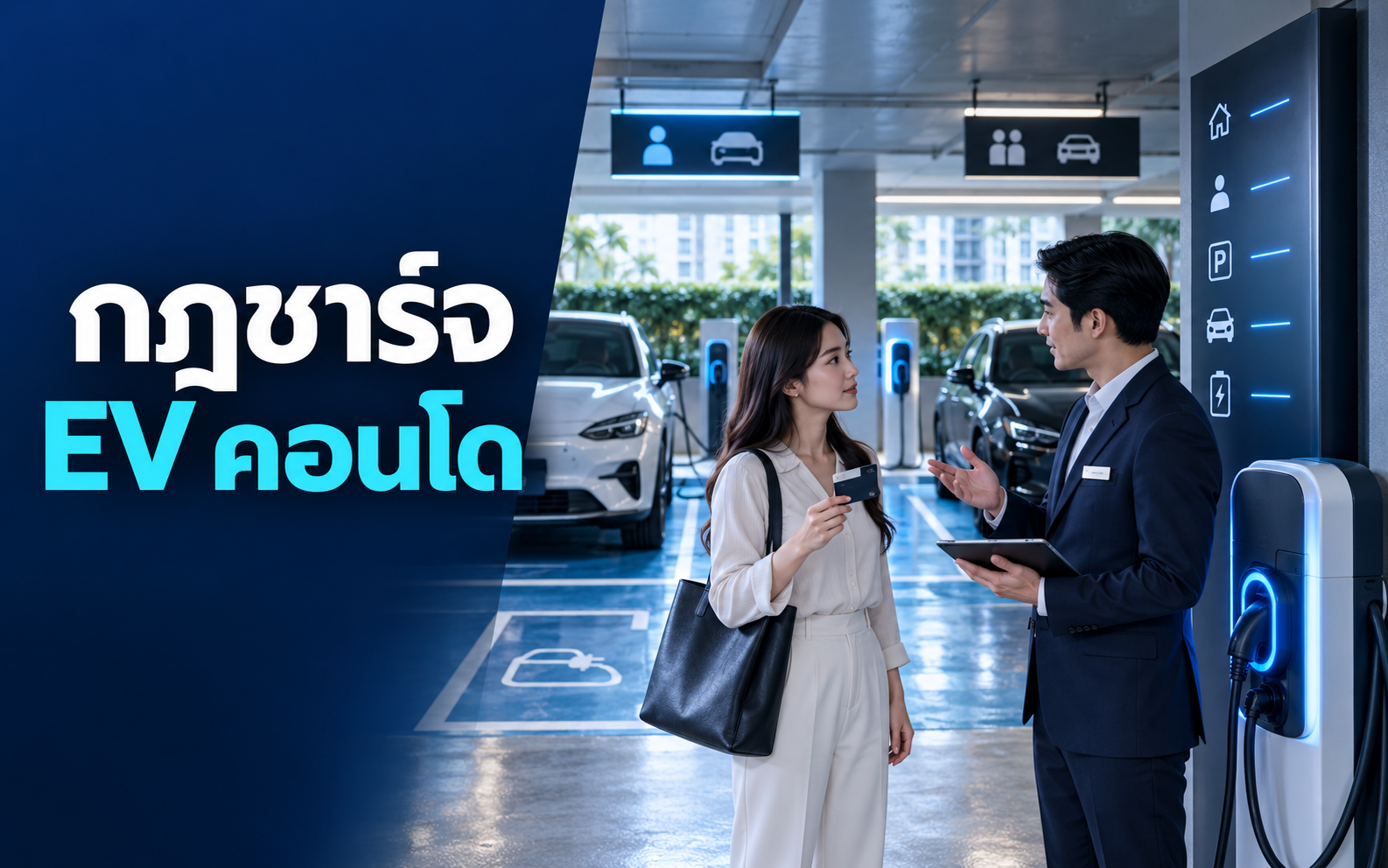 EV Charger คอนโด ต้องวางกฎใช้งานอย่างไร