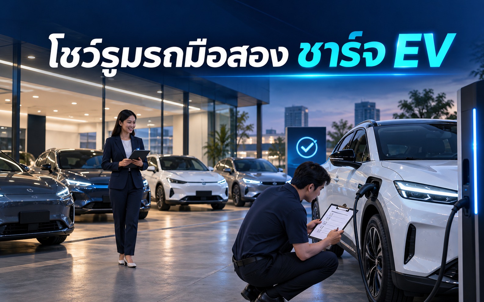 EV Charger โชว์รูมรถมือสอง ช่วยปิดการขายอย่างไร