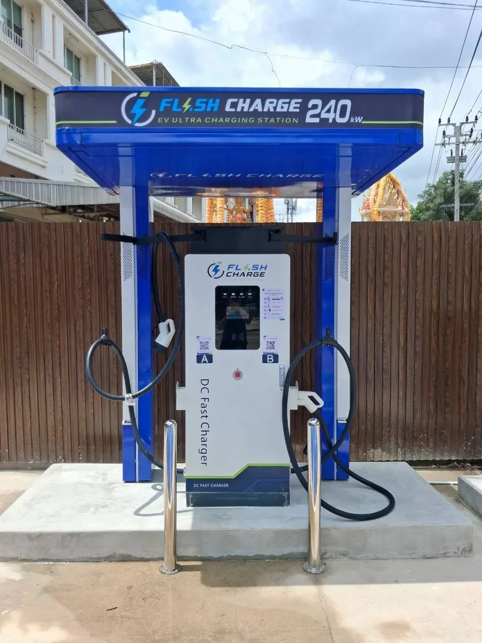 รูปสถานี Flash charge สาขา KVS ซ. สะแกงาม 12 Flash Charge